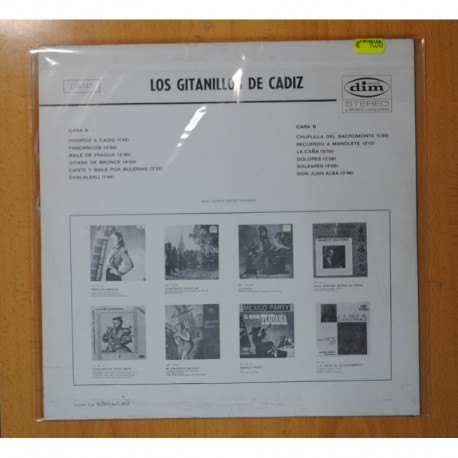 LOS GITANILLOS DE CADIZ - LP