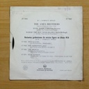 THE AMES BROTHERS - SUZIE WONG / WHERE THE HOT WIND BLOWS - SINGLE