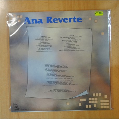 ANA REVERTE - EN MIL PEDAZOS - LP