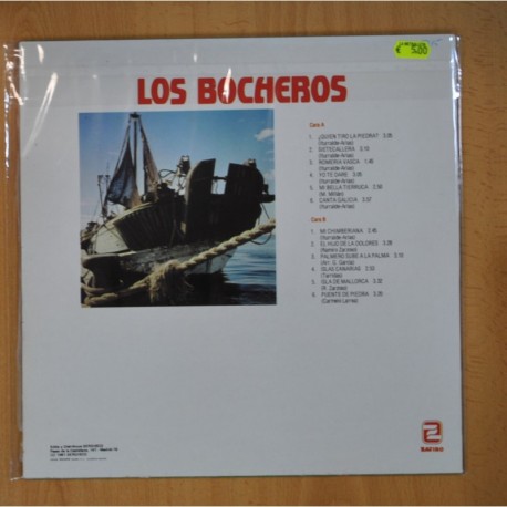 LOS BOCHEROS - LOS BOCHEROS - LP