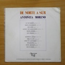 ANTOÑITA MORENO - DE NORTE A SUR - LP