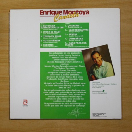 ENRIQUE MONTOYA - CANDELA - LP