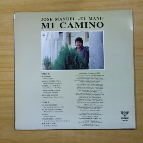 JOSE MANUEL EL MANI - MI CAMINO - LP