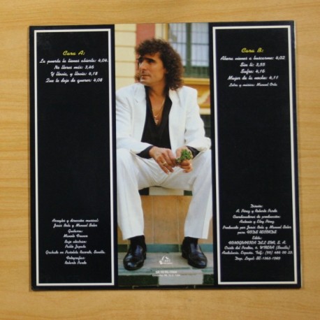 MANUEL ORTA - SIN TI - LP