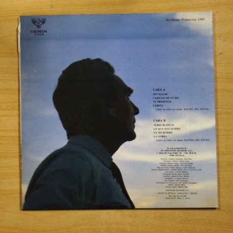 RAFAEL DEL ESTAD - NUBES BLANCAS - GATEFOLD - LP