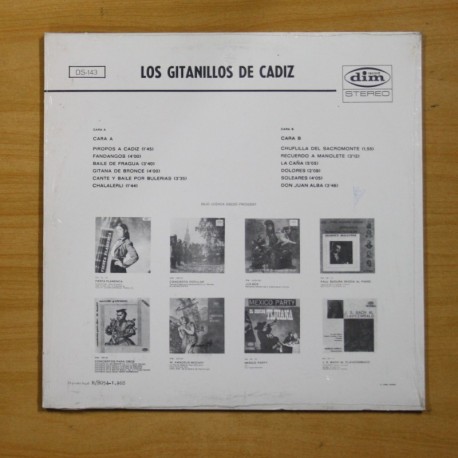 LOS GITANILLOS DE CAIDZ - LOS GITANILLOS DE CADIZ - LP