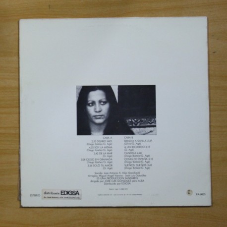 ISABEL DE TRIANA - SOY LA MISMA - LP