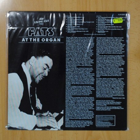 FATS WALLER - AT THE ORGAN - LP