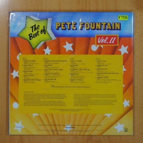 PETE FOUNTAIN - THE BEST OF VOL II - GATEFOLD - 2 LP