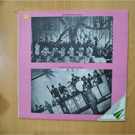 CHICK WEBB / JIMMY LUNCEFORD - THE KINGS OF JAZZ BIG BANDS - GATEFOLD - LP