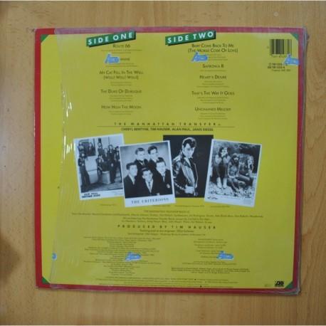 THE MANHATTAN TRANSFER - BOP DOO WOPP - LP