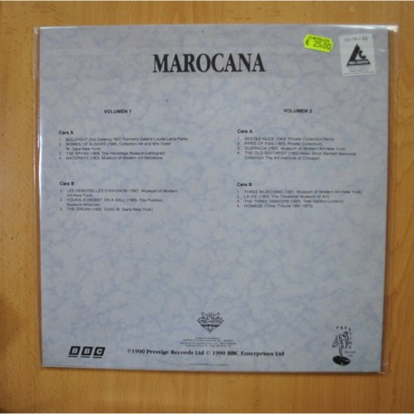 MAROCANA - PORTRAITS OF PICASSO - LP