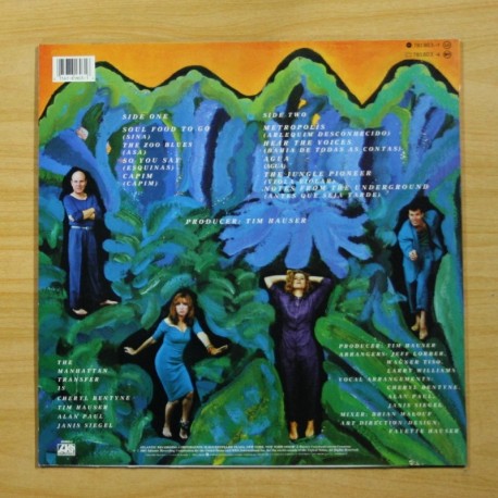 THE MANHATTAN TRANSFER - BRASIL - LP