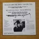 EARL BAKER / RED NICHOLS - THE LEGENDARY EARL BAKER CYLINDERS - GATEFOLD - LP