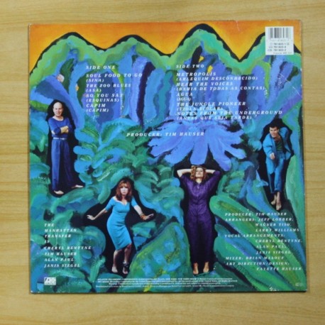 THE MANHATTAN TRANSFER - BRASIL - LP