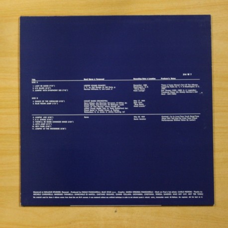 LESTER YOUNG - PREZ´S HAT VOL 2 - LP