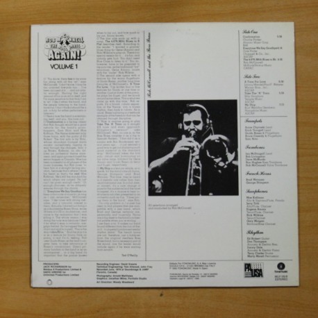ROB MCCONNELL & THE BOSS BRASS - AGAIN VOLUME 1 - LP