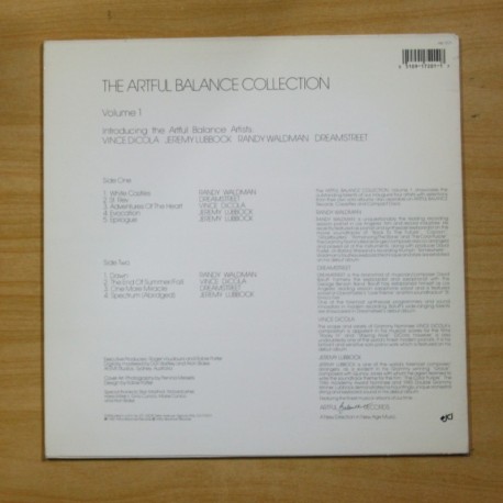 VARIOS - THE ARTFUL BALANCE COLLECTION VOLUME 1 - LP