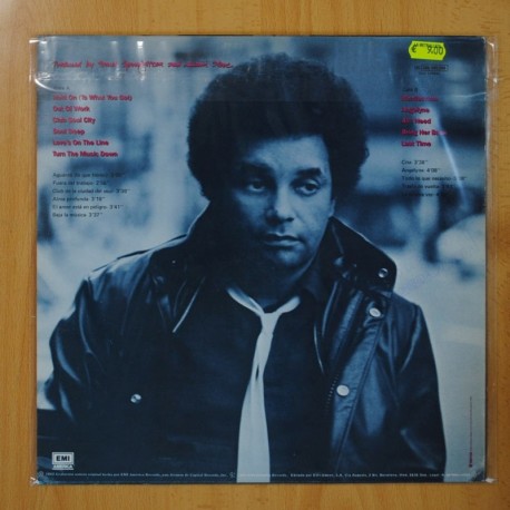 GARY US BONDS - ON THE LINE - LP