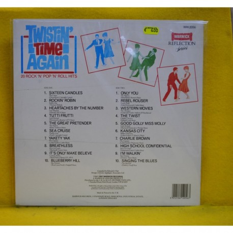 VARIOS - TWISTIN TIME AGAIN - LP
