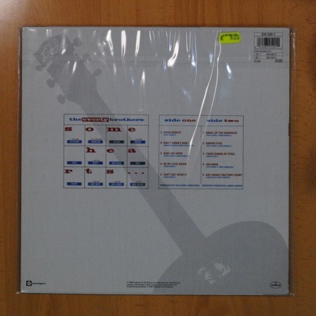 THE EVERLY BROTHERS - SOME HEARTS - LP