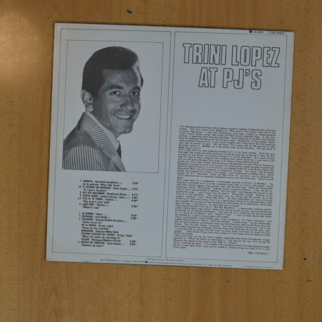 TRINI LOPEZ - AT PJS - LP