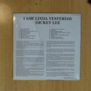 DICKEY LEE - I SAW LINDA YESTERDAY - LP