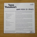 NANA MOUSKOURI - WHITE ROSE OF ATHENS - LP