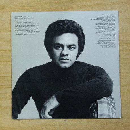 JOHNNY MATHIS - I ONLY HAVE EES FOR YOU - LP