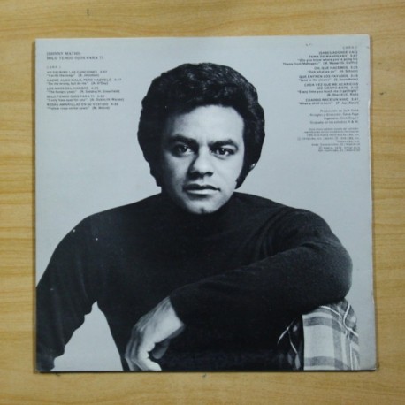 JOHNNY MATHIS - I ONLY HAVE EYES FOR YOU - LP