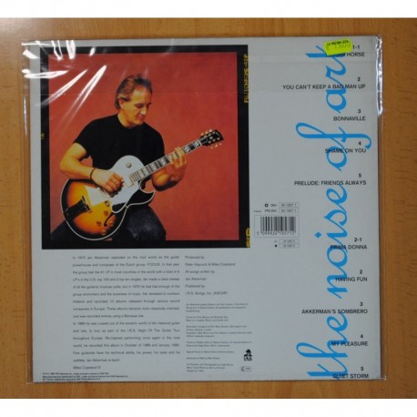 JAN AKKERMAN - THE NOISE OF ART - LP