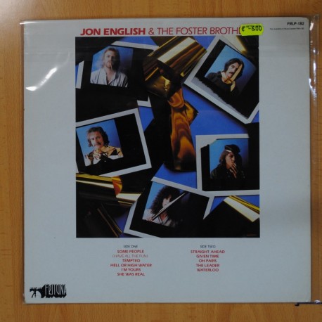 JON ENGLISH & THE FOSTER BROTHER - SOME PEOPLE - LP
