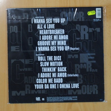 COLOR ME BADD - C M B - LP