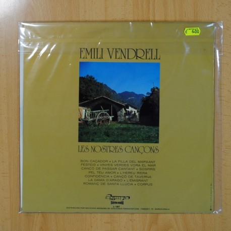 EMILI VENDRELL - LES NOSTRES CANCONS - LP