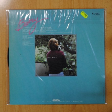 BARRY MANILOW - BARRY - LP