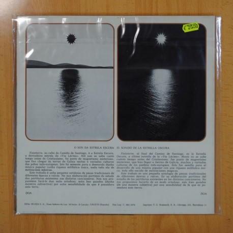 DOA - O SON DA ESTRELA ESCURA - GATEFOLD - LP