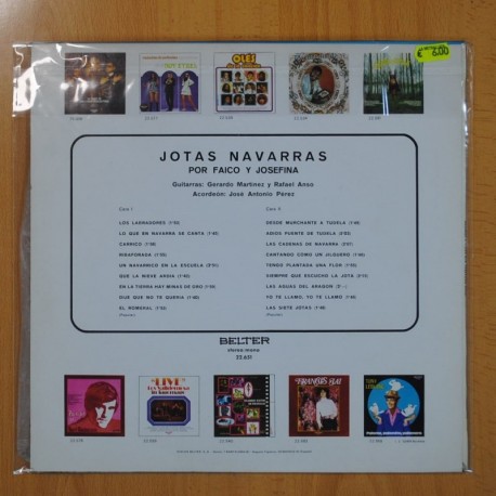 FAICO Y JOSEFINA - JOTAS NAVARRAS - LP