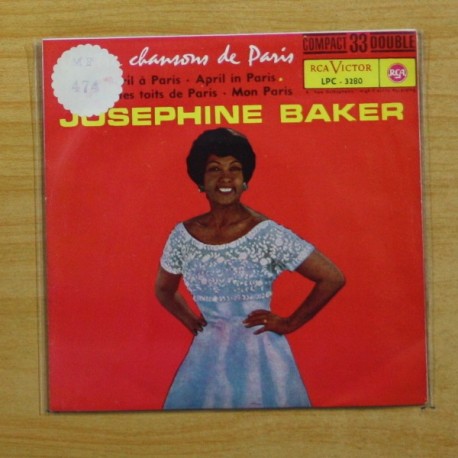 JOSEPHINE BAKER - EN AVRIL A PARIS + 3 - EP