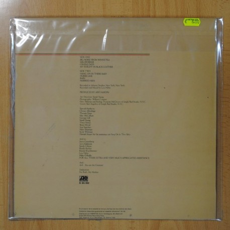 BETTE MIDLER - THIGHS AND WHISPERS - LP