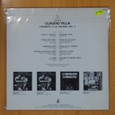 CLAUDIO VILLA - CONCIERTO A LA ITALIANA VOLUMEN 2 - LP