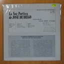 DAVID ORTIZ ANGLERO - LA VOZ POETICA DE JOSE DE DIEGO - LP