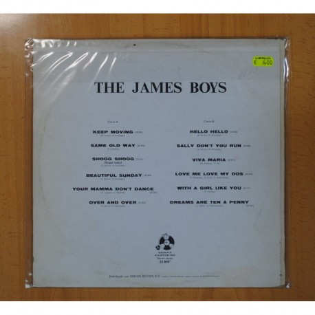 THE JAMES BOYS - THE JAMES BOYS - LP