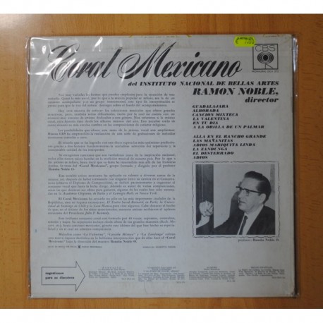 RAMON NOBLE - CORAL MEXICANO - LP