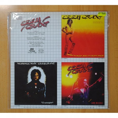 EDDY GRANT - DO YOU FEEL MY LOVE - LP