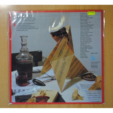 MIGUEL PUJADO - PAPIROFLEXIA - LP