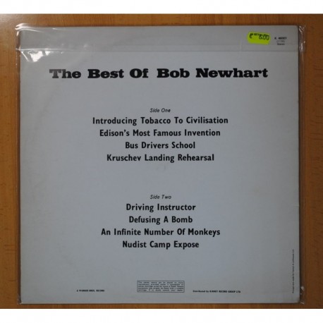 BOB NEWHART - THE BEST OF - LP