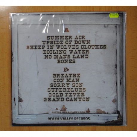 LITTLE HURRICANE - GOLD FEVER - VINILO BLANCO - LP