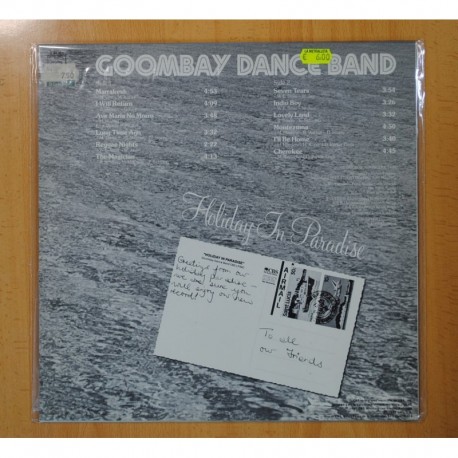 GOOMBAY DANCE BAND - HOLIDAY IN PARADISE - LP