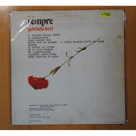 GABRIELLA FERRI - SEMPRE - LP