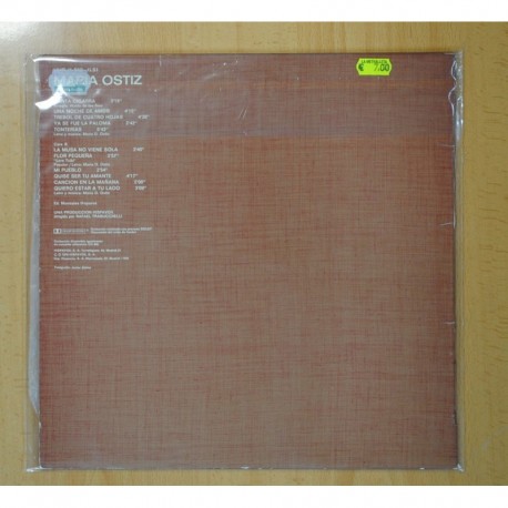 MARIA OSTIZ - CANTA CIGARRA - LP